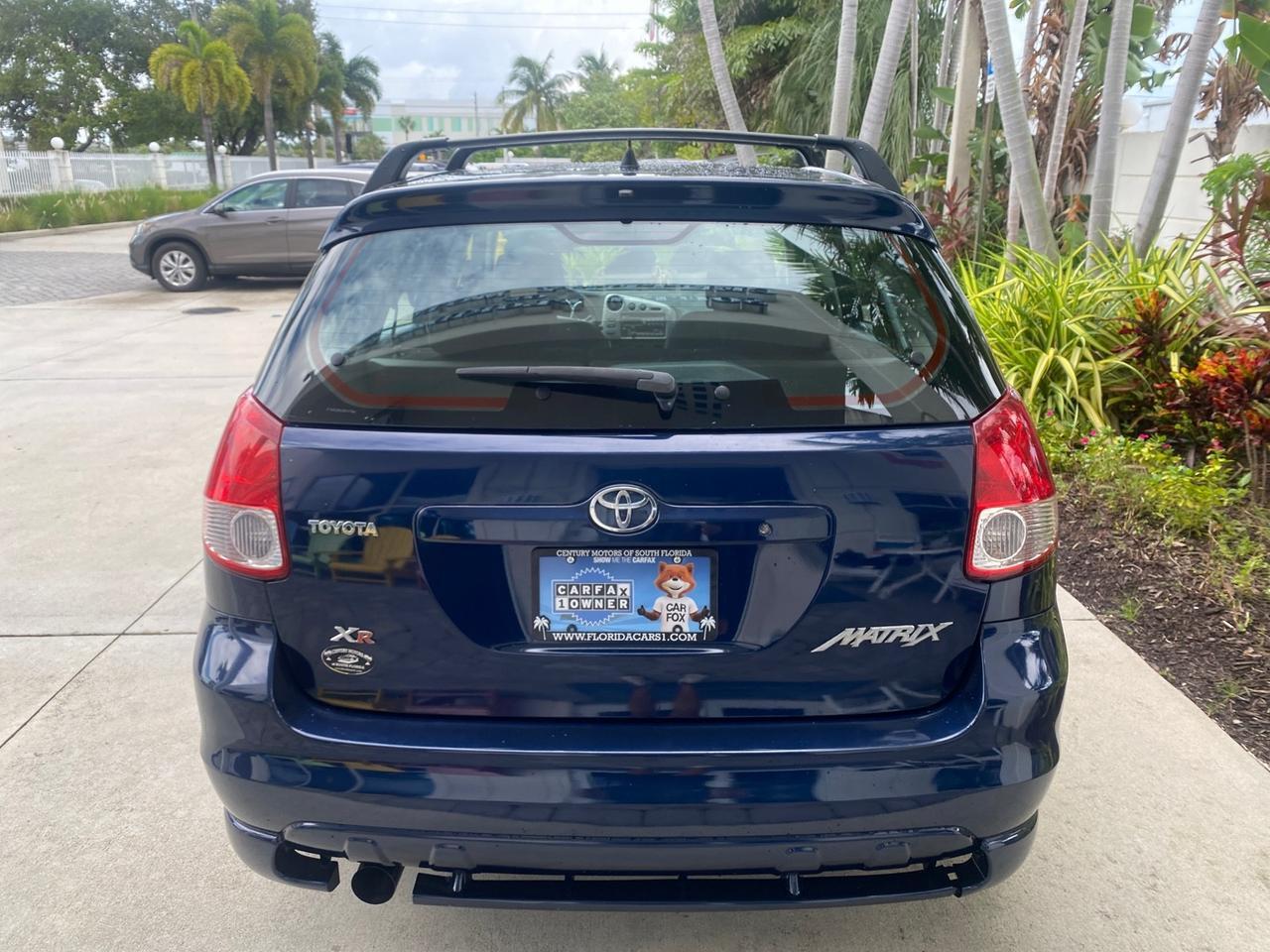 2003 Toyota Matrix 1 FL XR LOW MILES 56,787 1 OWNER Pompano Beach FL