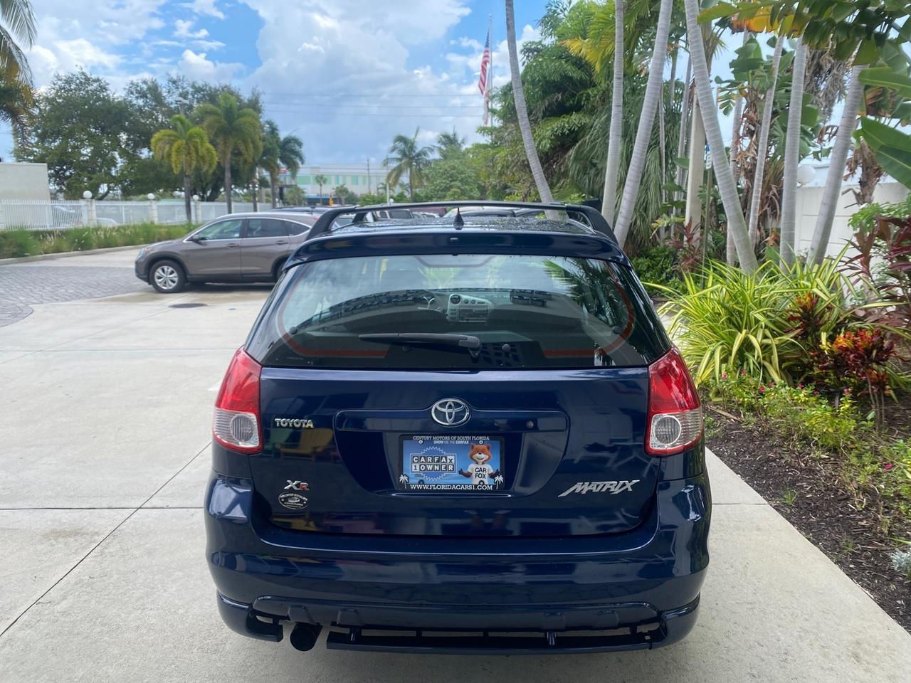 2003 Toyota Matrix 1 FL XR LOW MILES 56,787 1 OWNER Pompano Beach FL