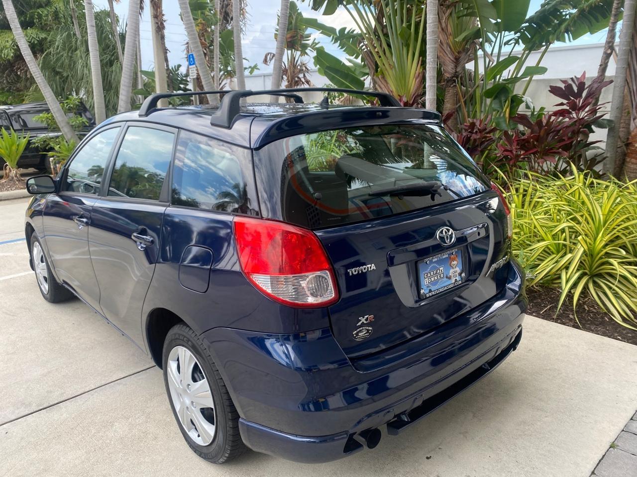 2003 Toyota Matrix 1 FL XR LOW MILES 56,787 1 OWNER Pompano Beach FL