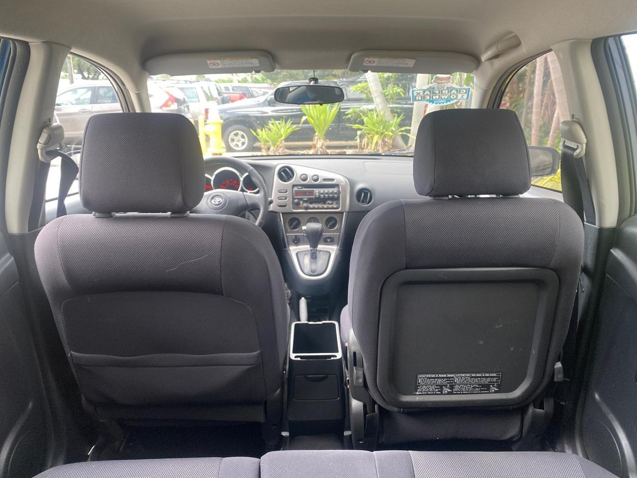 2003 Toyota Matrix 1 FL XR LOW MILES 56,787 1 OWNER Pompano Beach FL