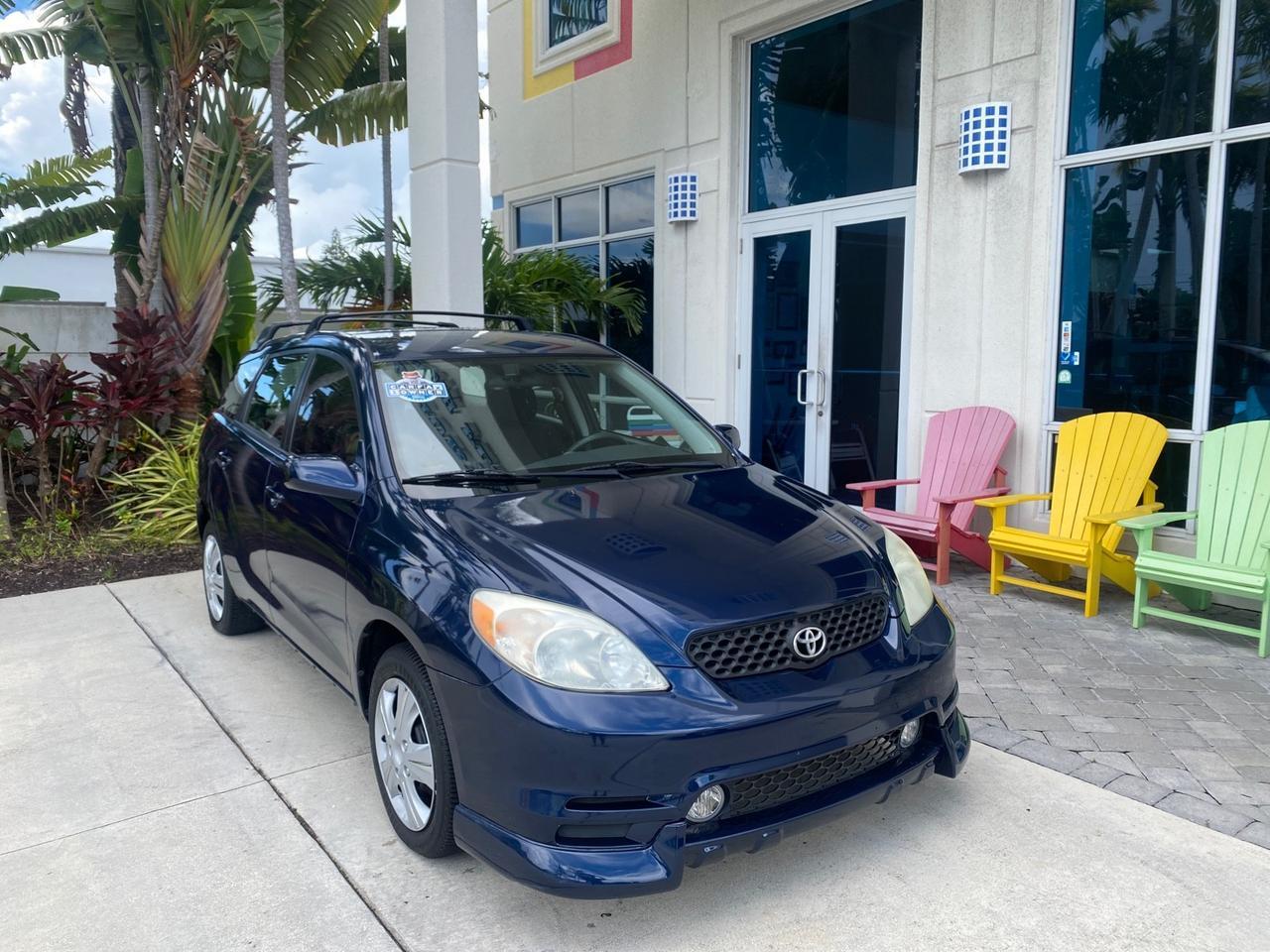 2003 Toyota Matrix 1 FL XR LOW MILES 56,787 1 OWNER Pompano Beach FL