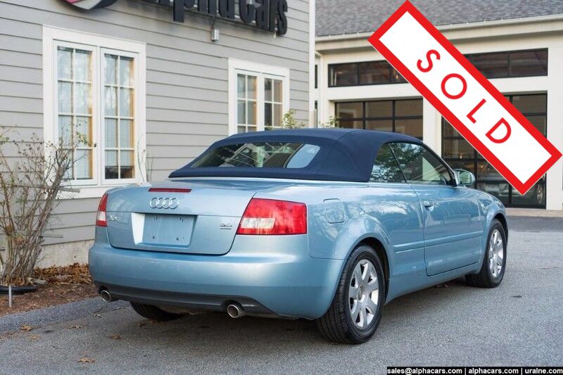 2004 Audi A4 3.0L Boston MA