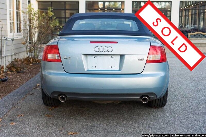 2004 Audi A4 3.0L Boston MA