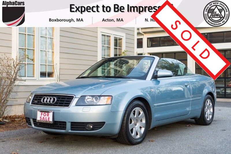 2004 Audi A4 3.0L Boston MA