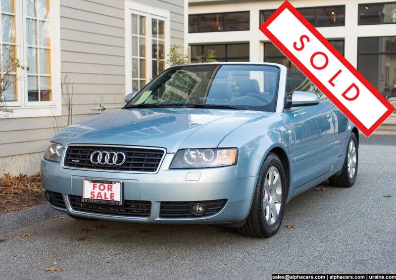 2004 Audi A4 3.0L Boston MA