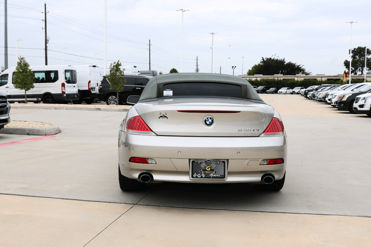 2004 BMW 645 CI AUTOMATIC Houston TX