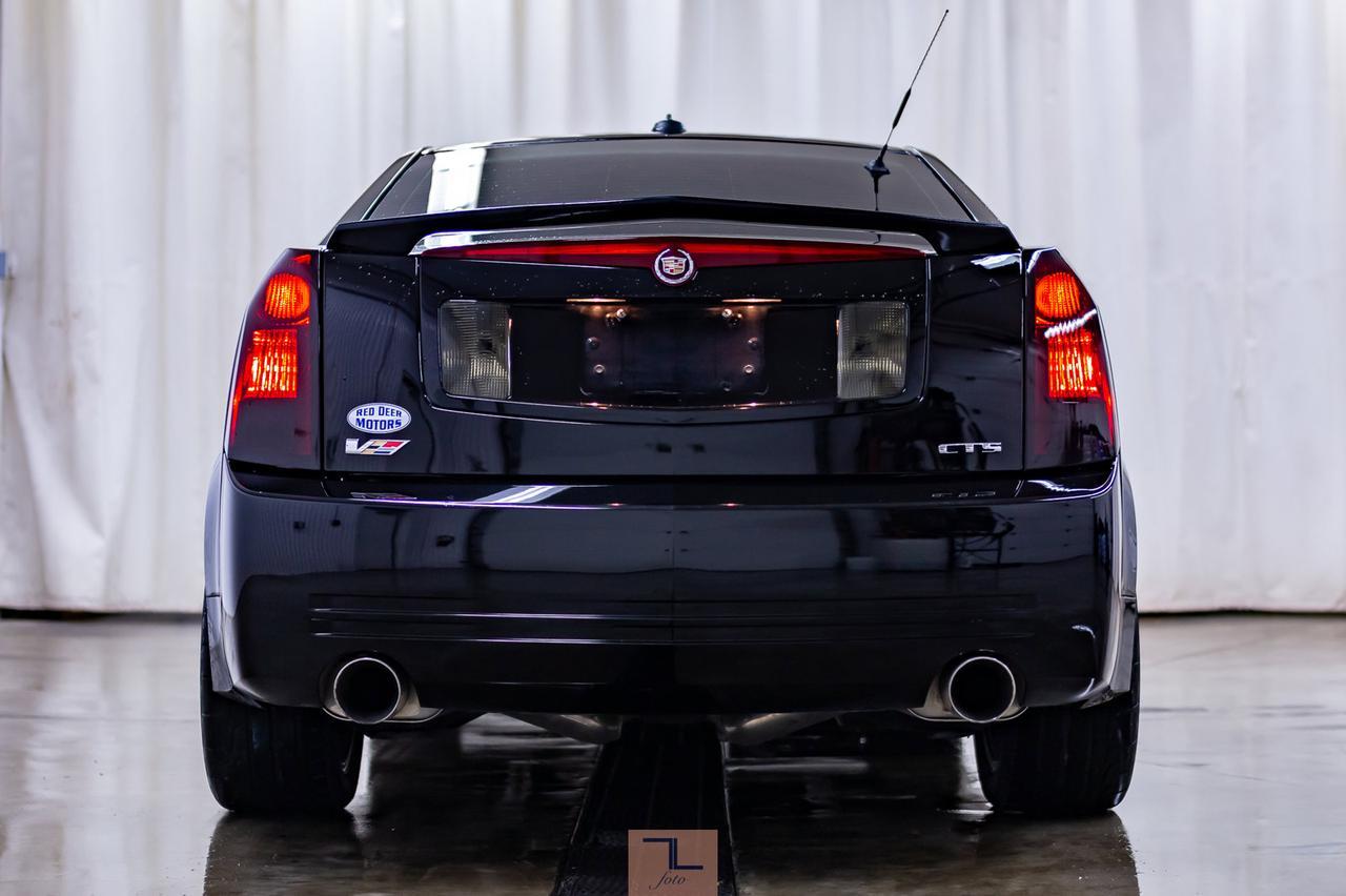 2004 Cadillac CTS-V Manual Leather Roof Nav Stage 3 Cams Exhaust Red Deer AB