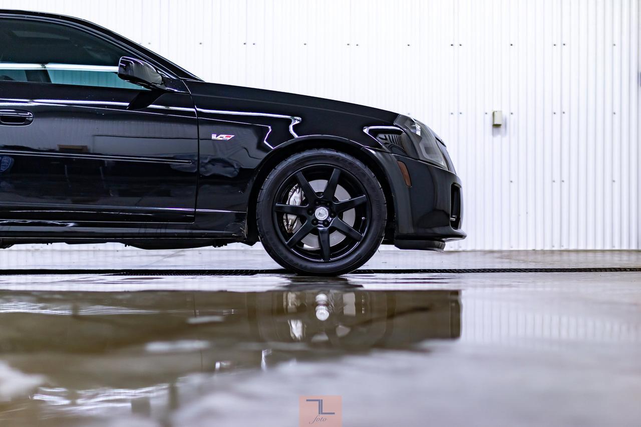 2004 Cadillac CTS-V Manual Leather Roof Nav Stage 3 Cams Exhaust Red Deer AB