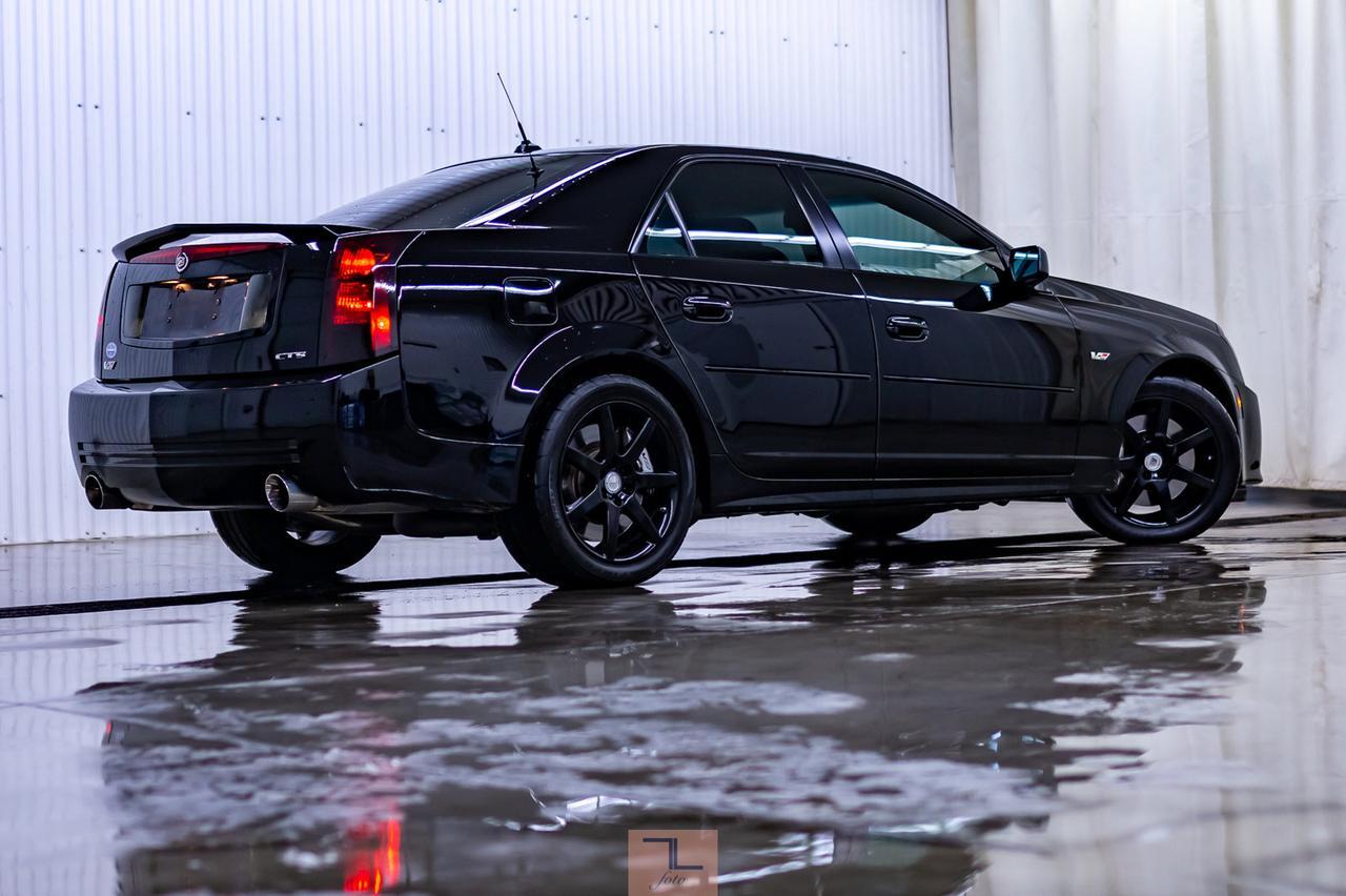 2004 Cadillac CTS-V Manual Leather Roof Nav Stage 3 Cams Exhaust Red Deer AB
