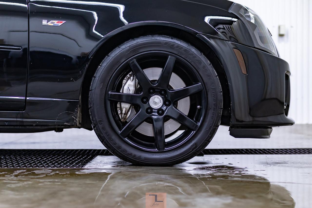 2004 Cadillac CTS-V Manual Leather Roof Nav Stage 3 Cams Exhaust Red Deer AB