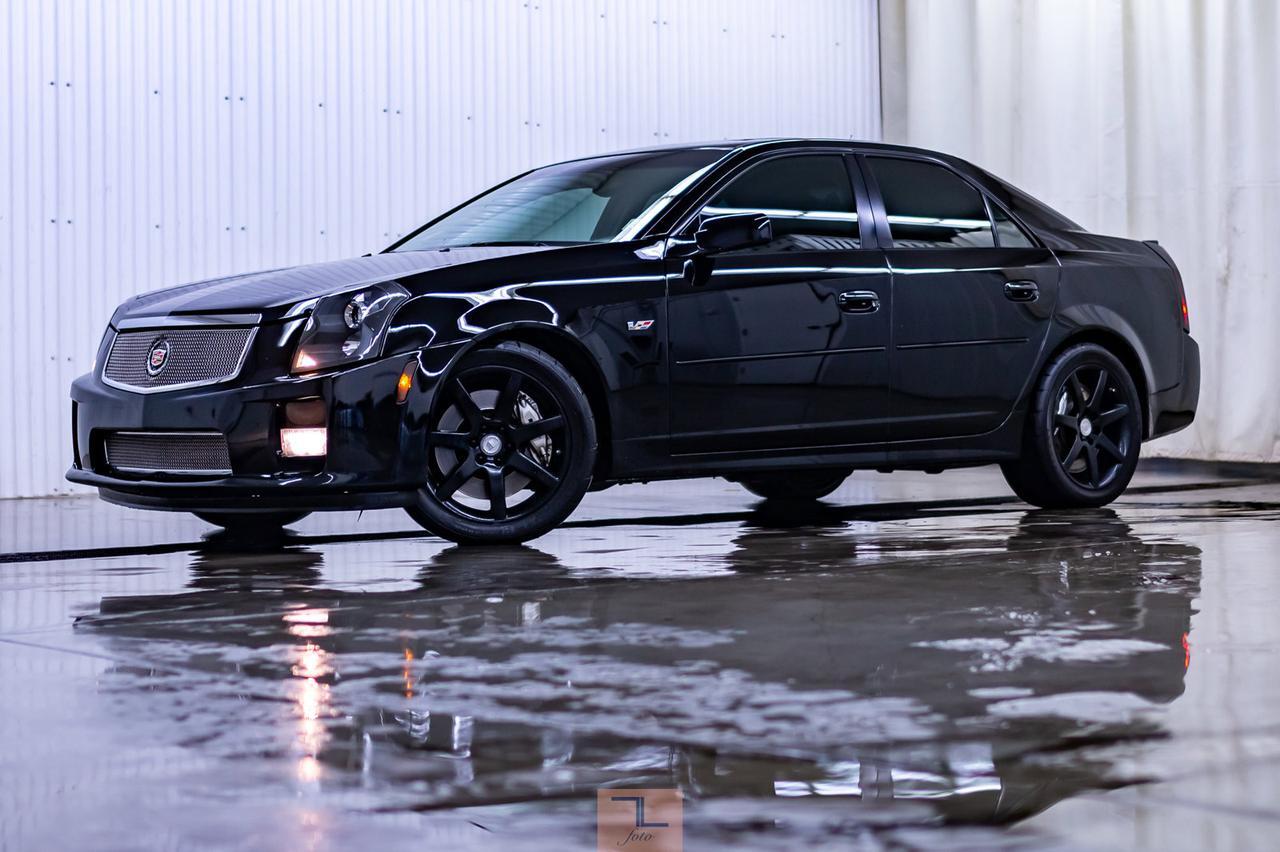 2004 Cadillac CTS-V Manual Leather Roof Nav Stage 3 Cams Exhaust Red Deer AB