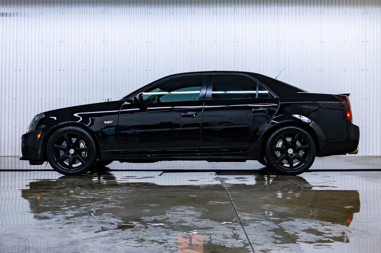 2004 Cadillac CTS-V Manual Leather Roof Nav Stage 3 Cams Exhaust Red Deer AB