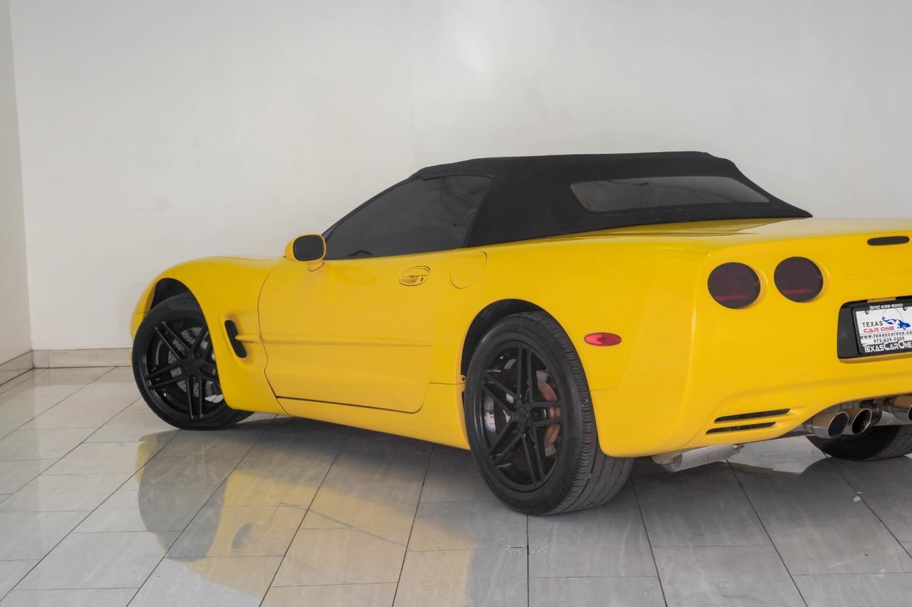 2004 Chevrolet Corvette Convertible AUTOMATIC LEATHER SEATS BOSE SOUND POWER SEATS CRUISE CONTROL ALLOY WHEELS Carrollton TX