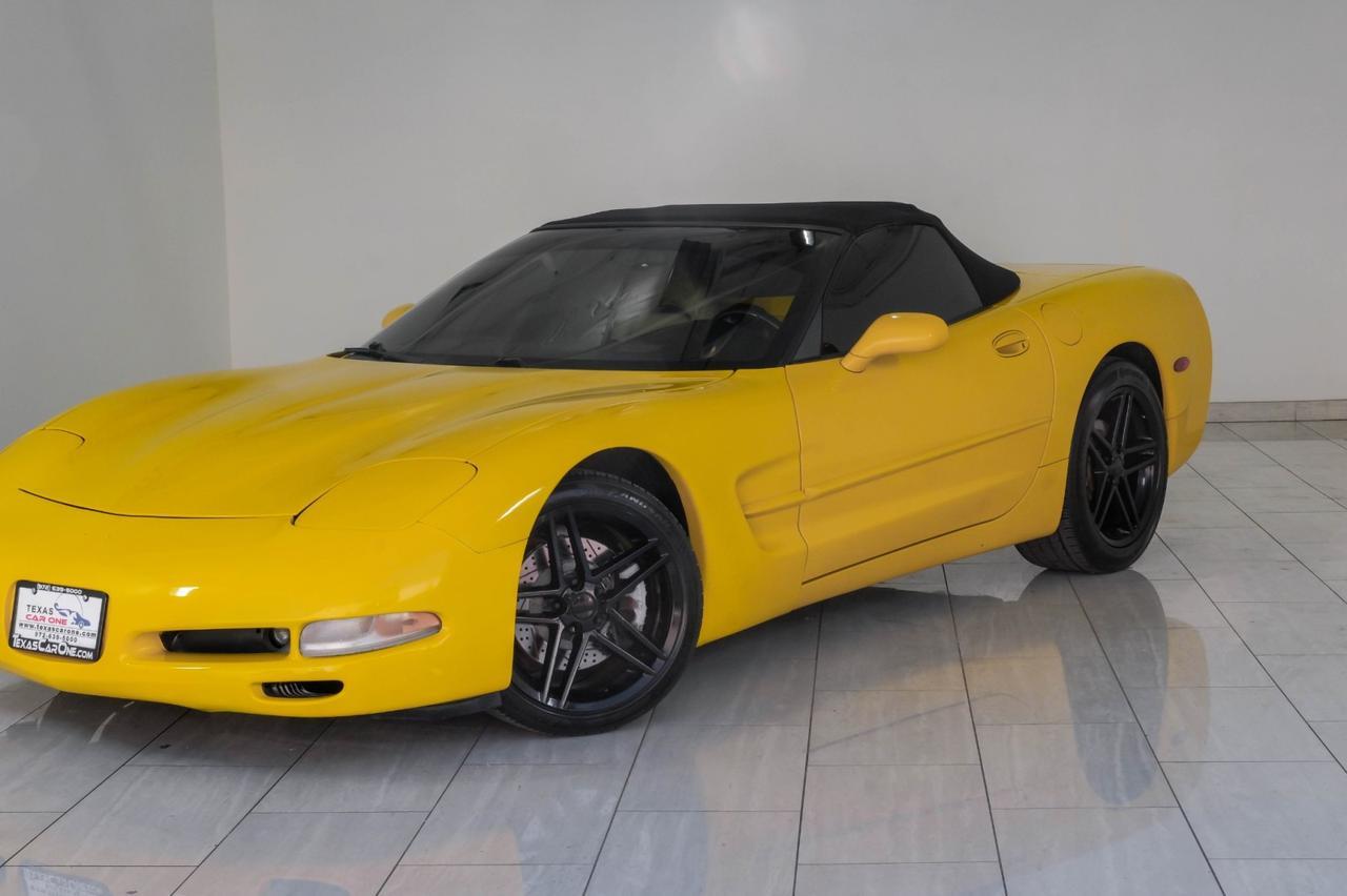 2004 Chevrolet Corvette Convertible AUTOMATIC LEATHER SEATS BOSE SOUND POWER SEATS CRUISE CONTROL ALLOY WHEELS Carrollton TX
