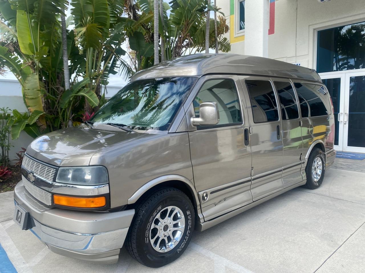 2004 Chevrolet Express Passenger 1 OWNER HI TOP EXPLORER CONVERSION Pompano Beach FL