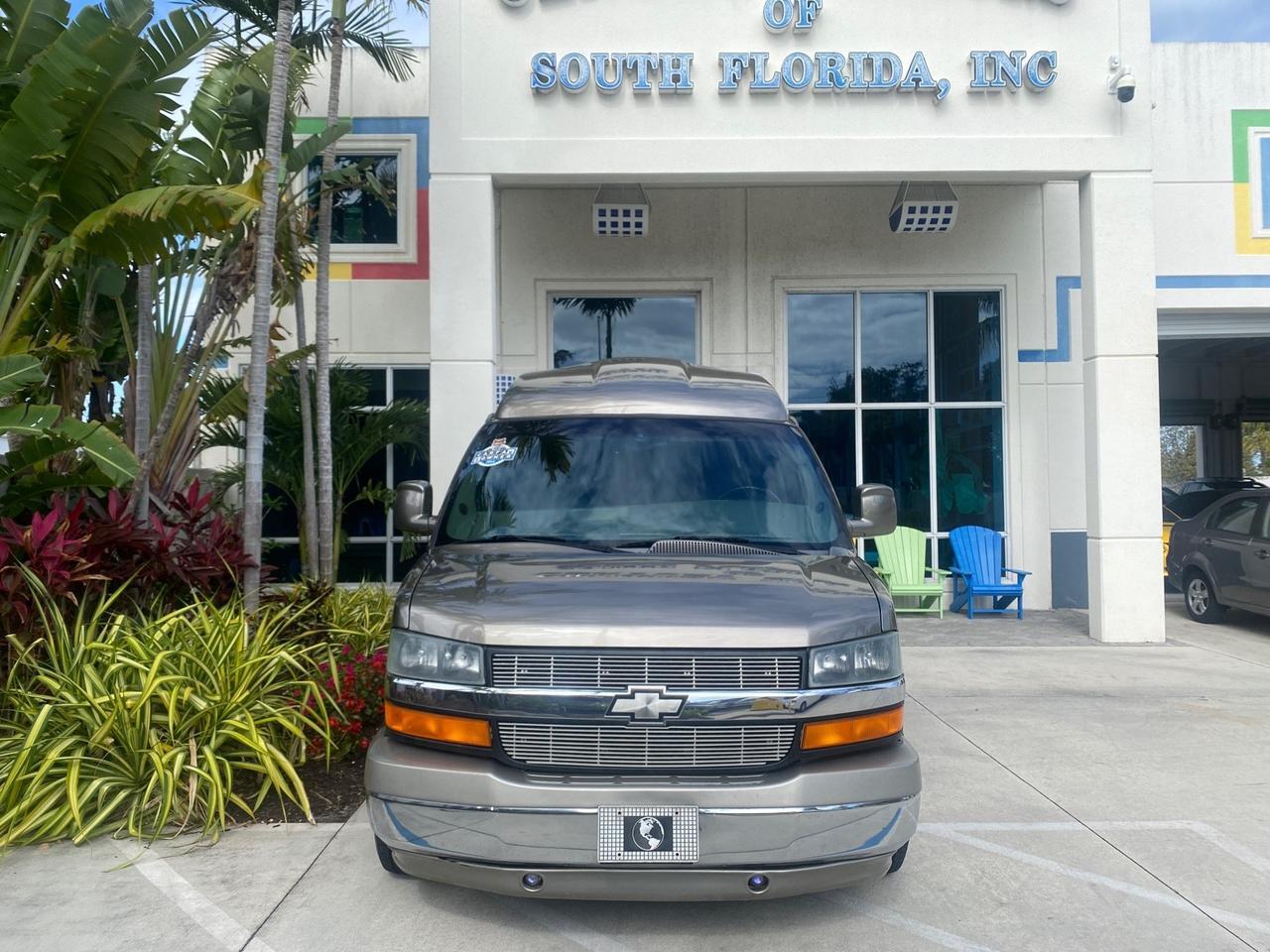 2004 Chevrolet Express Passenger 1 OWNER HI TOP EXPLORER CONVERSION Pompano Beach FL