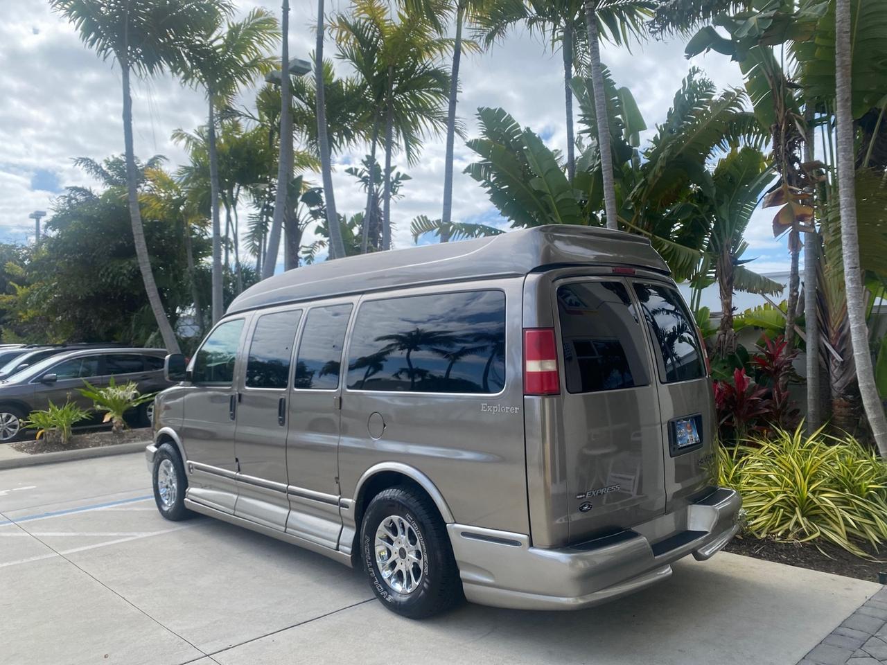 2004 Chevrolet Express Passenger 1 OWNER HI TOP EXPLORER CONVERSION Pompano Beach FL