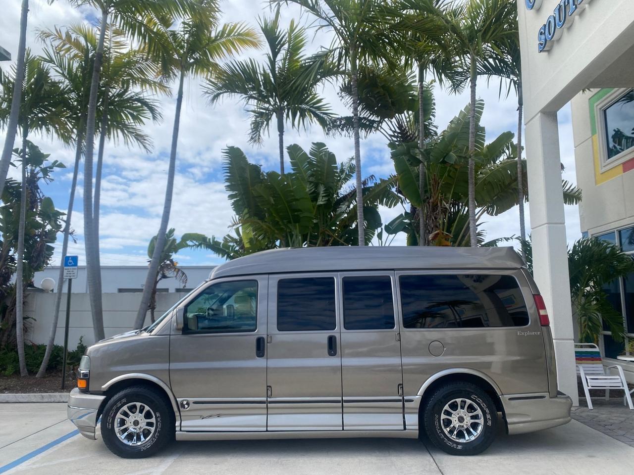 2004 Chevrolet Express Passenger 1 OWNER HI TOP EXPLORER CONVERSION Pompano Beach FL