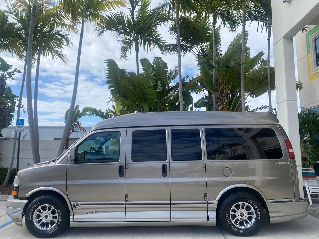 2004 Chevrolet Express Passenger 1 OWNER HI TOP EXPLORER CONVERSION Pompano Beach FL