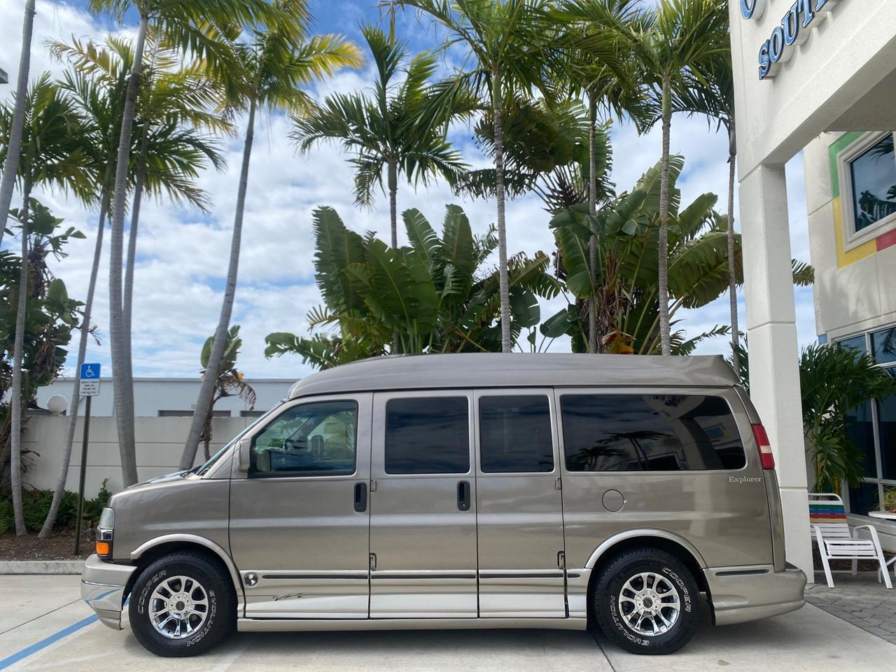 2004 Chevrolet Express Passenger 1 OWNER HI TOP EXPLORER CONVERSION Pompano Beach FL