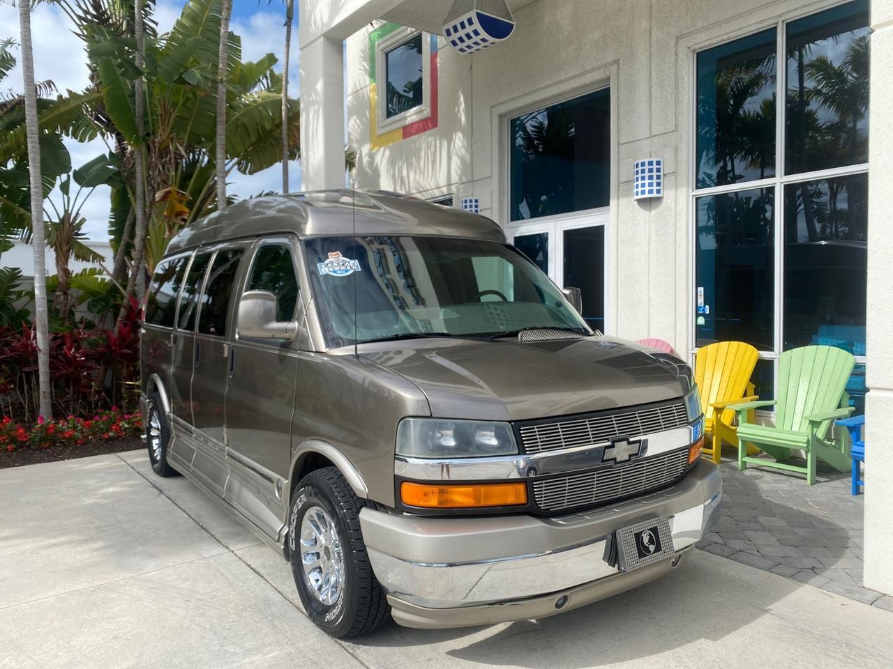 2004 Chevrolet Express Passenger 1 OWNER HI TOP EXPLORER CONVERSION