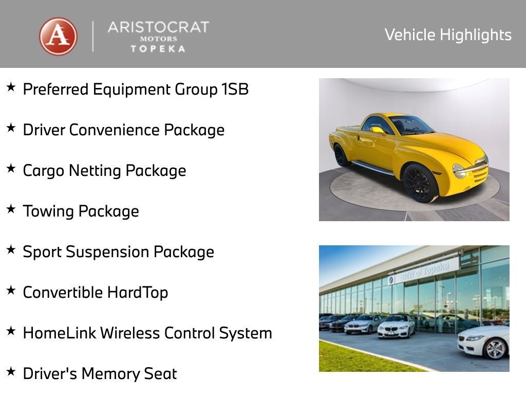 2004 Chevrolet SSR Base