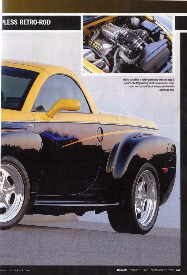2004 Chevrolet SSR Supercharged Owned by Jerry Magnuson Scottsdale AZ