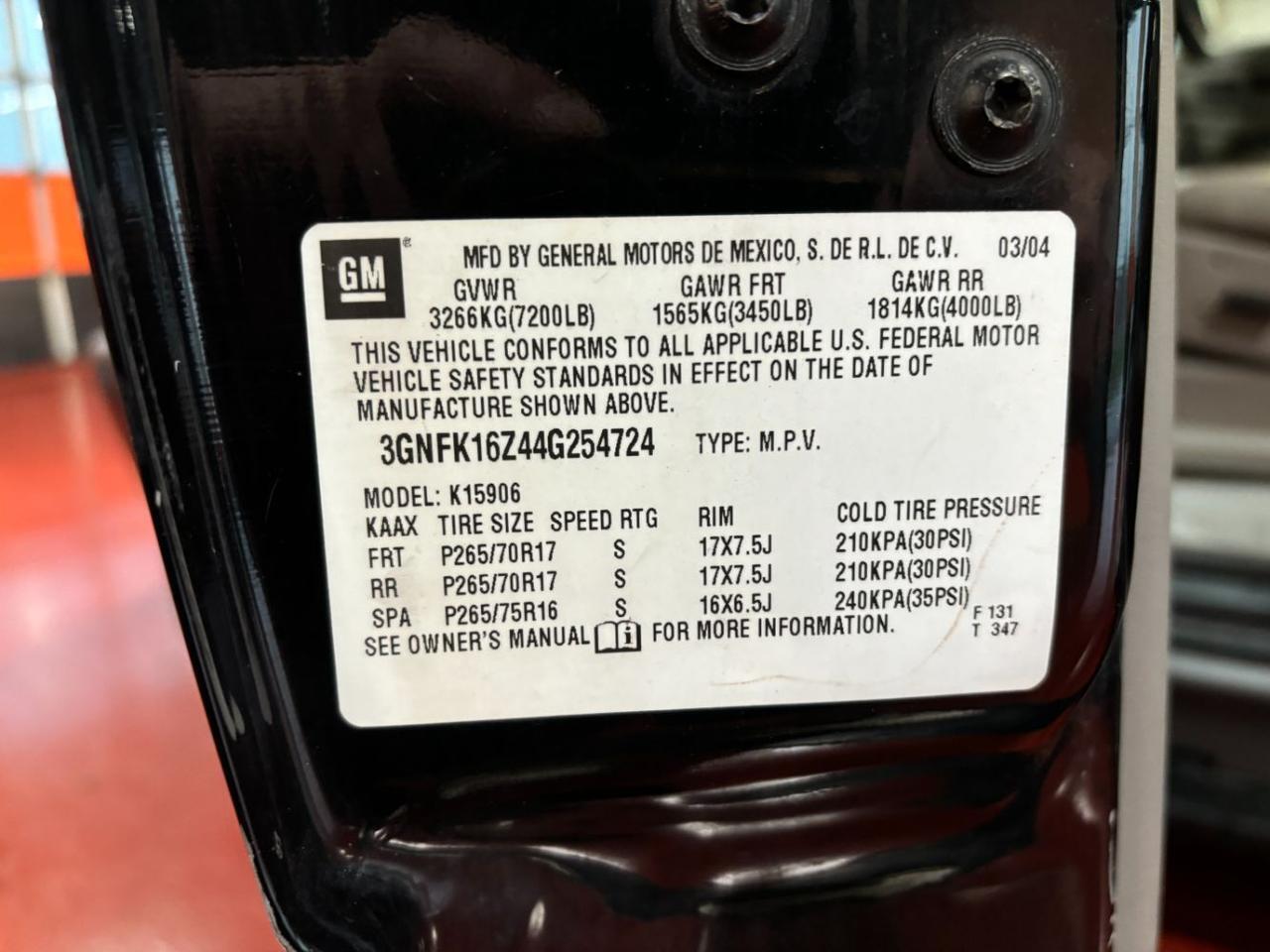 2004 Chevrolet Suburban 1500 Z71 Franklin OH