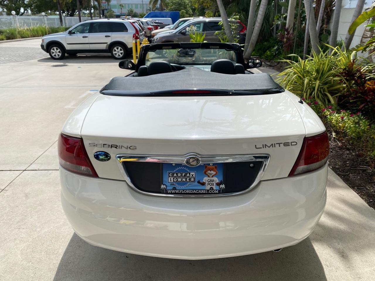 2004 Chrysler Sebring Limited LOW MILES 65,491 Pompano Beach FL
