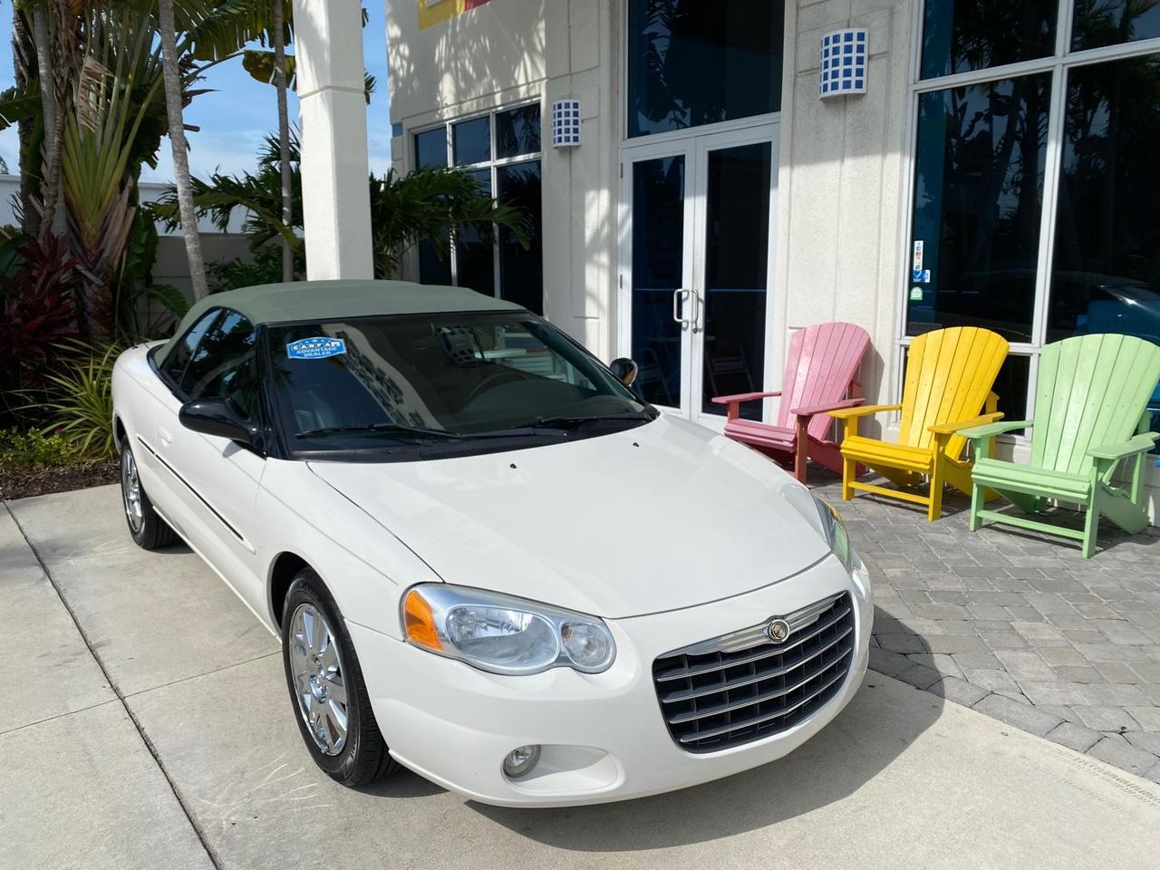 2004 Chrysler Sebring Limited LOW MILES 65,491