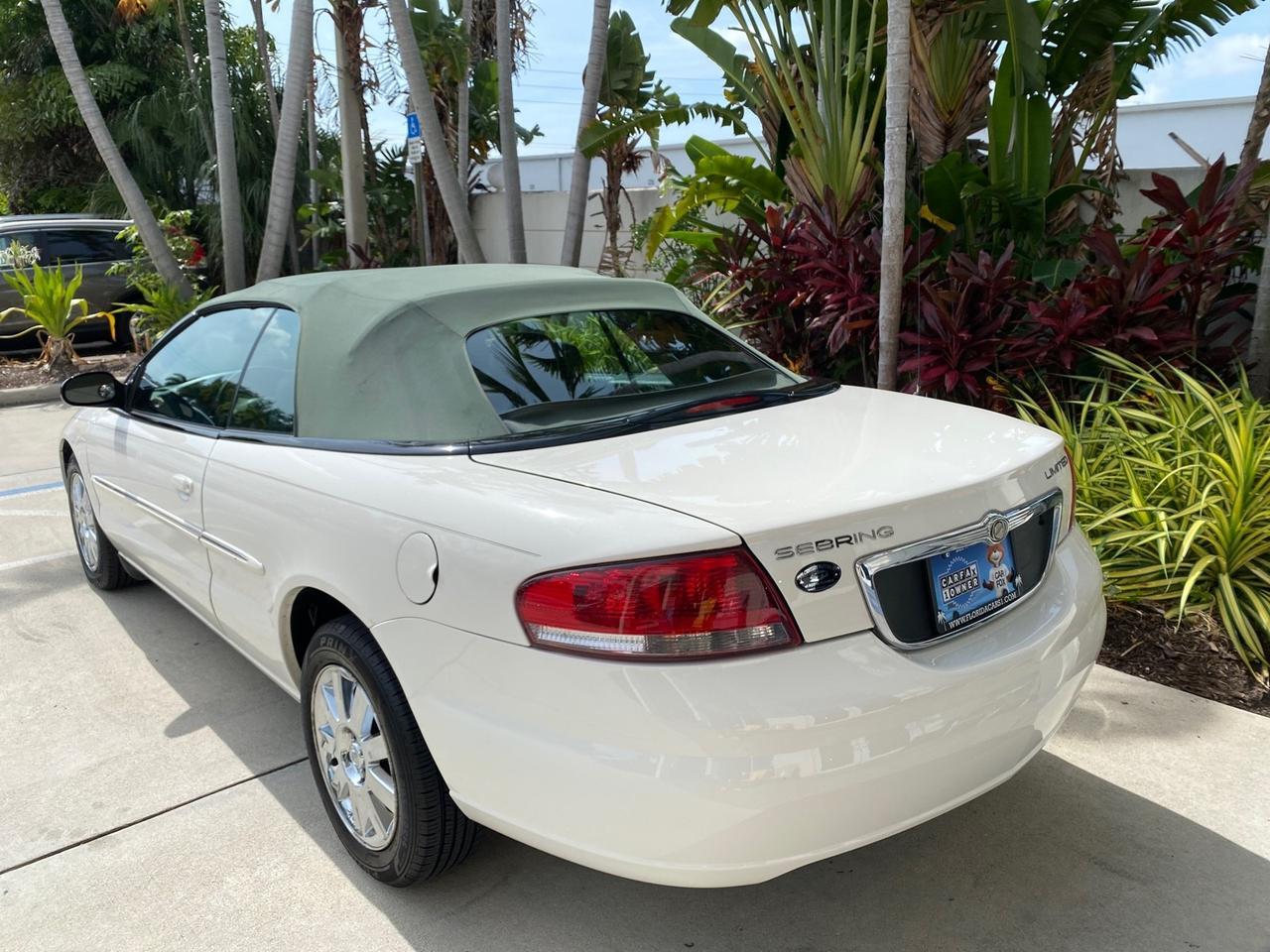 2004 Chrysler Sebring Limited LOW MILES 65,491 Pompano Beach FL