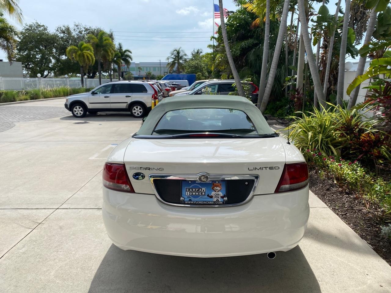 2004 Chrysler Sebring Limited LOW MILES 65,491 Pompano Beach FL