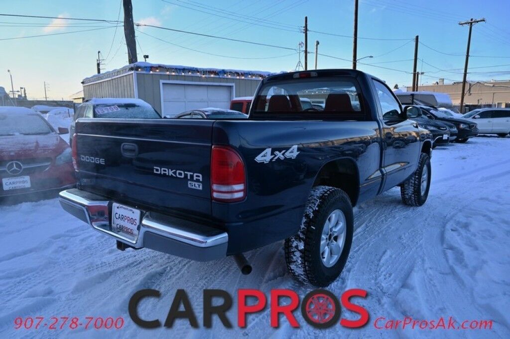 2004 Dodge Dakota SLT - 4X4 - Single Cab - 3.7L V6 - CD Player - A/C - Block Heater - Tow Package - Low Miles Anchorage AK