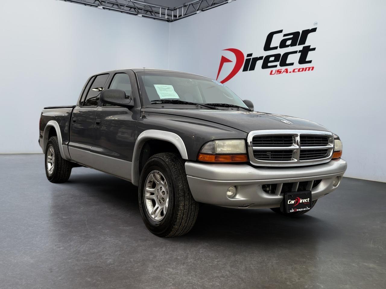 2004 Dodge Dakota SLT, BED LINER, REAR CORNER STEPS, SLIP FOLDING BENCH SEAT, LOW MILES FOR THIS TRUCK, CLEAN CAR FAX, COME SEE THIS TRUCK TODAY! Virginia Beach VA