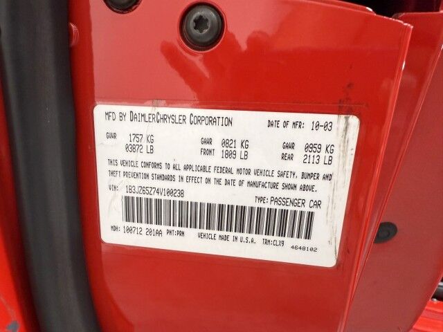2004 Dodge Viper SRT10 Houston TX