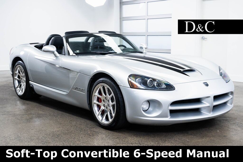 2004 Dodge Viper SRT10 SoftTop Convertible 6Speed Manual for sale