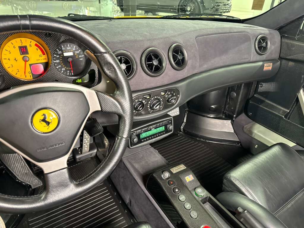 2004 Ferrari 360 Challenge Stradale Giallo Modena paint, racing seats, factory car cover/tool kit, carbon galore AND MORE!! Fort Lauderdale FL