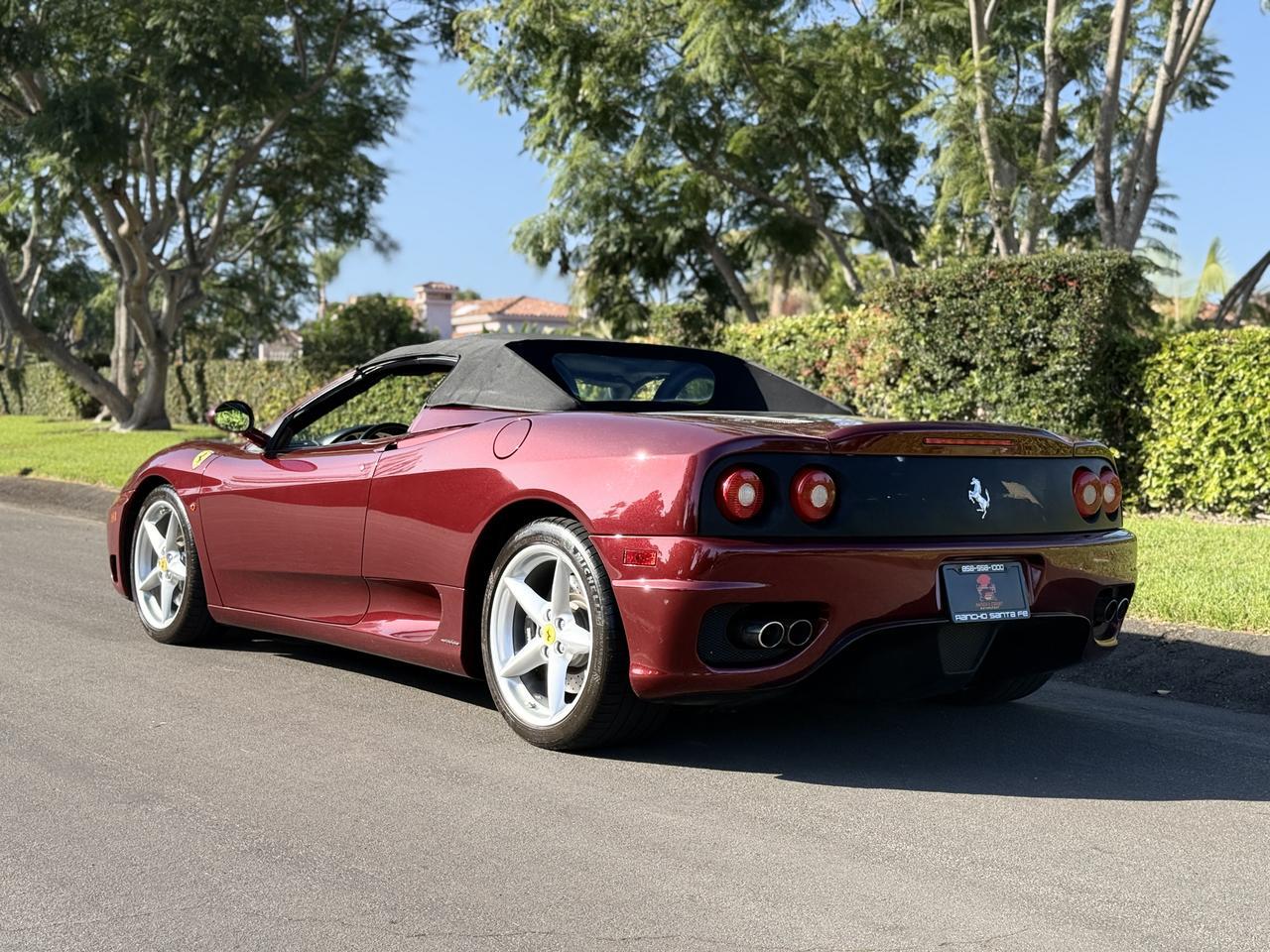 2004 Ferrari 360 Spider San Diego CA