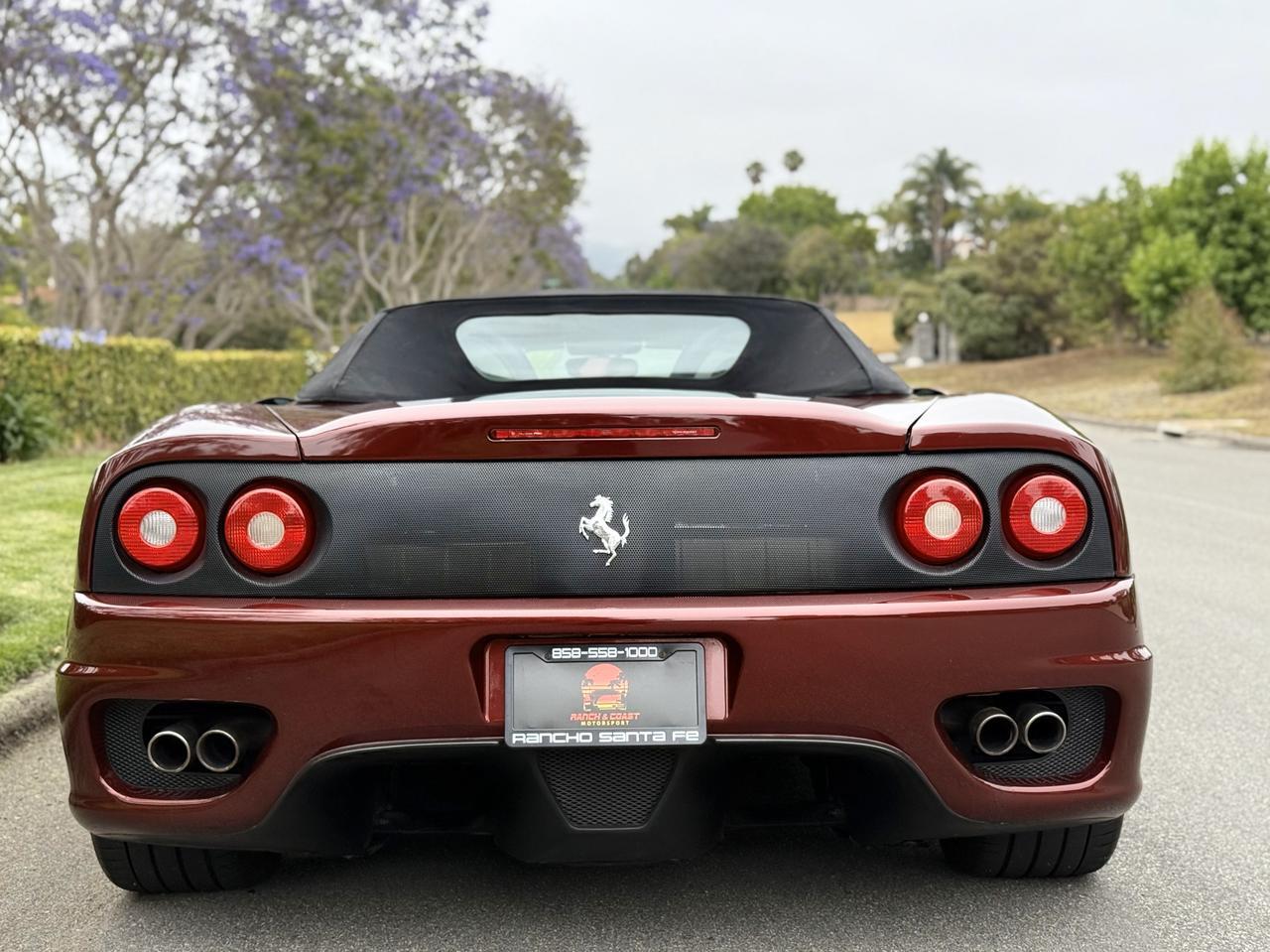 2004 Ferrari 360 Spider F1 Spider San Diego CA