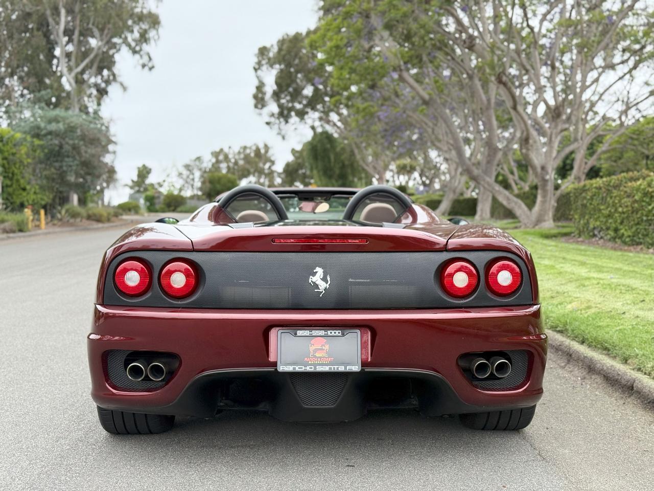 2004 Ferrari 360 Spider F1 Spider San Diego CA