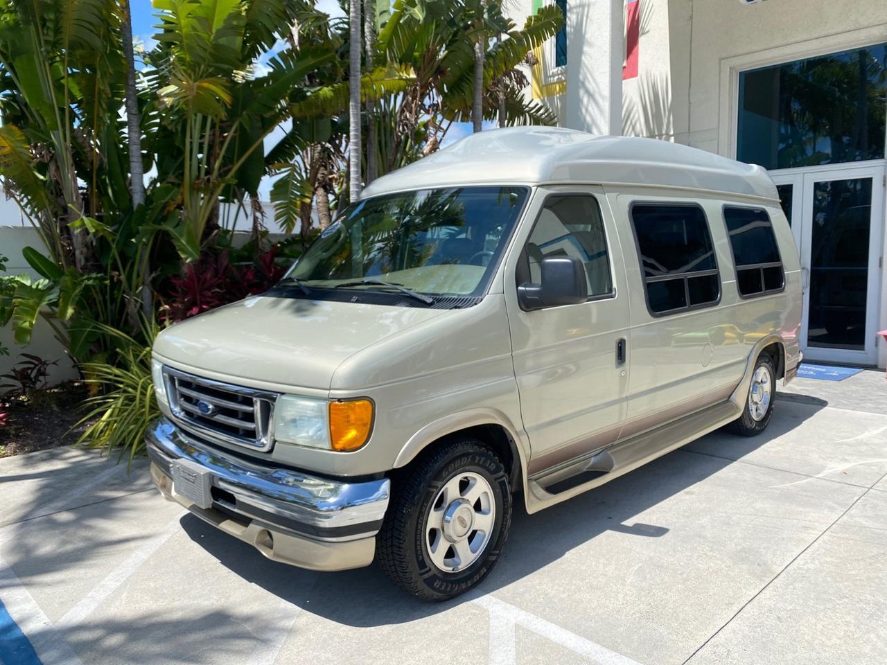 2004 Ford Econoline HIGH TOP CONVERSION VAN 1 OWNER LOW MILES 37,883 Pompano Beach FL