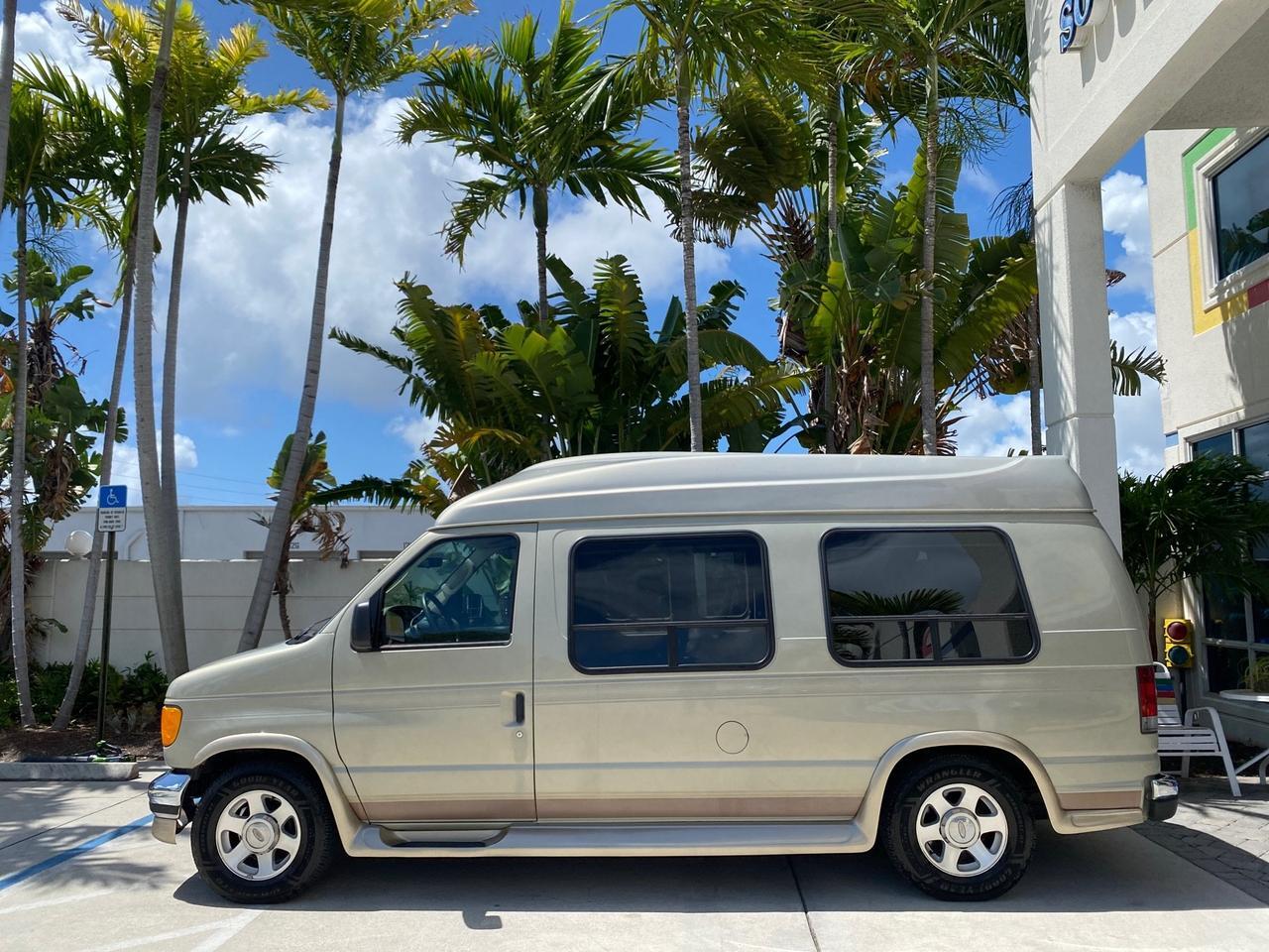 2004 Ford Econoline HIGH TOP CONVERSION VAN 1 OWNER LOW MILES 37,883 Pompano Beach FL