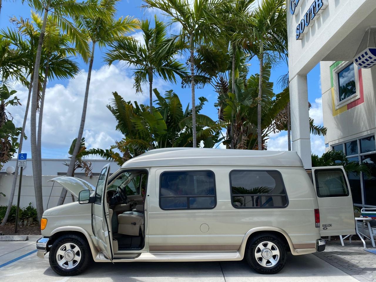 2004 Ford Econoline HIGH TOP CONVERSION VAN 1 OWNER LOW MILES 37,883 Pompano Beach FL