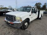 2004 Ford F-350 4 Door Xcab Service Body w Autocrane XLT