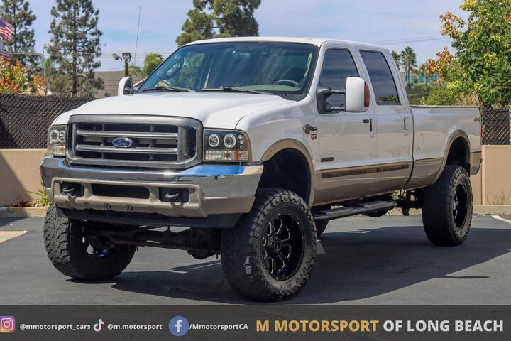 2004 Ford F350 Super Duty Crew Cab King Ranch Pickup 4D 8 ft Long Beach CA