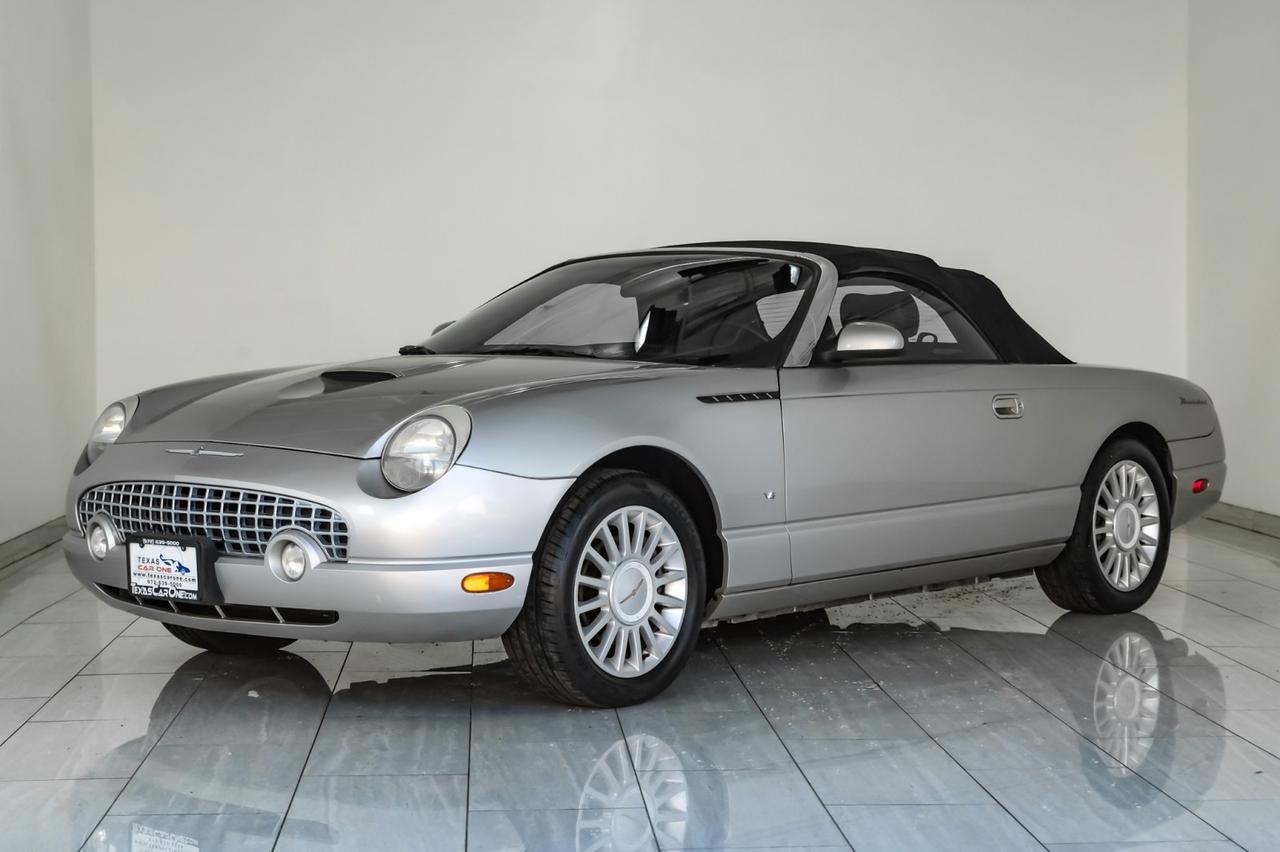 2004 Ford Thunderbird DELUXE AUTOMATIC LEATHER SEATS LEATHER STEERING WHEEL CRUISE CONTROL ALLOY Carrollton TX