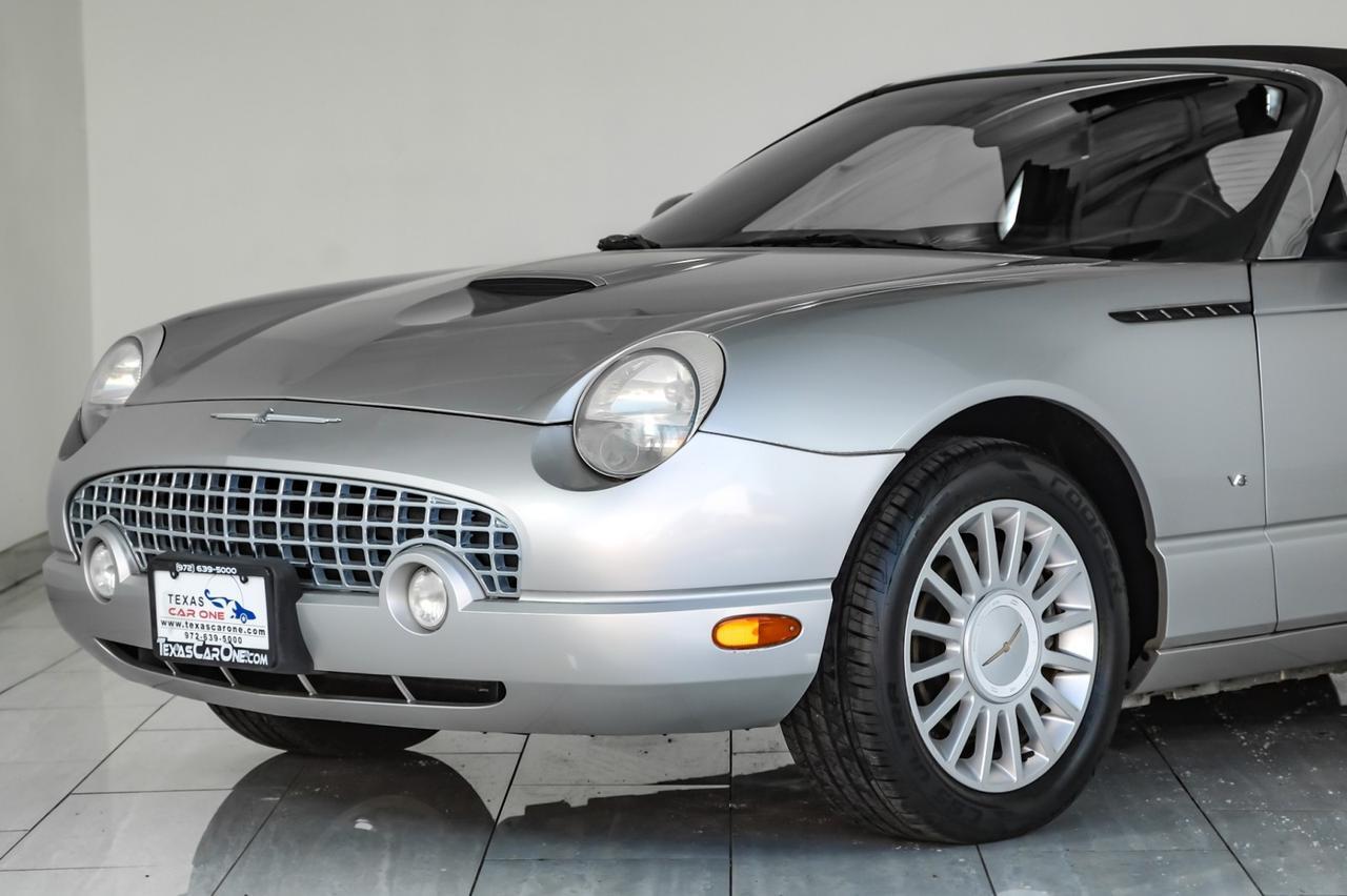 2004 Ford Thunderbird DELUXE AUTOMATIC LEATHER SEATS LEATHER STEERING WHEEL CRUISE CONTROL ALLOY Carrollton TX