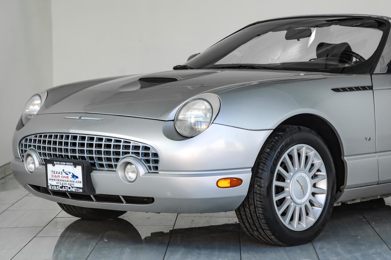 2004 Ford Thunderbird DELUXE AUTOMATIC LEATHER SEATS LEATHER STEERING WHEEL CRUISE CONTROL ALLOY Carrollton TX