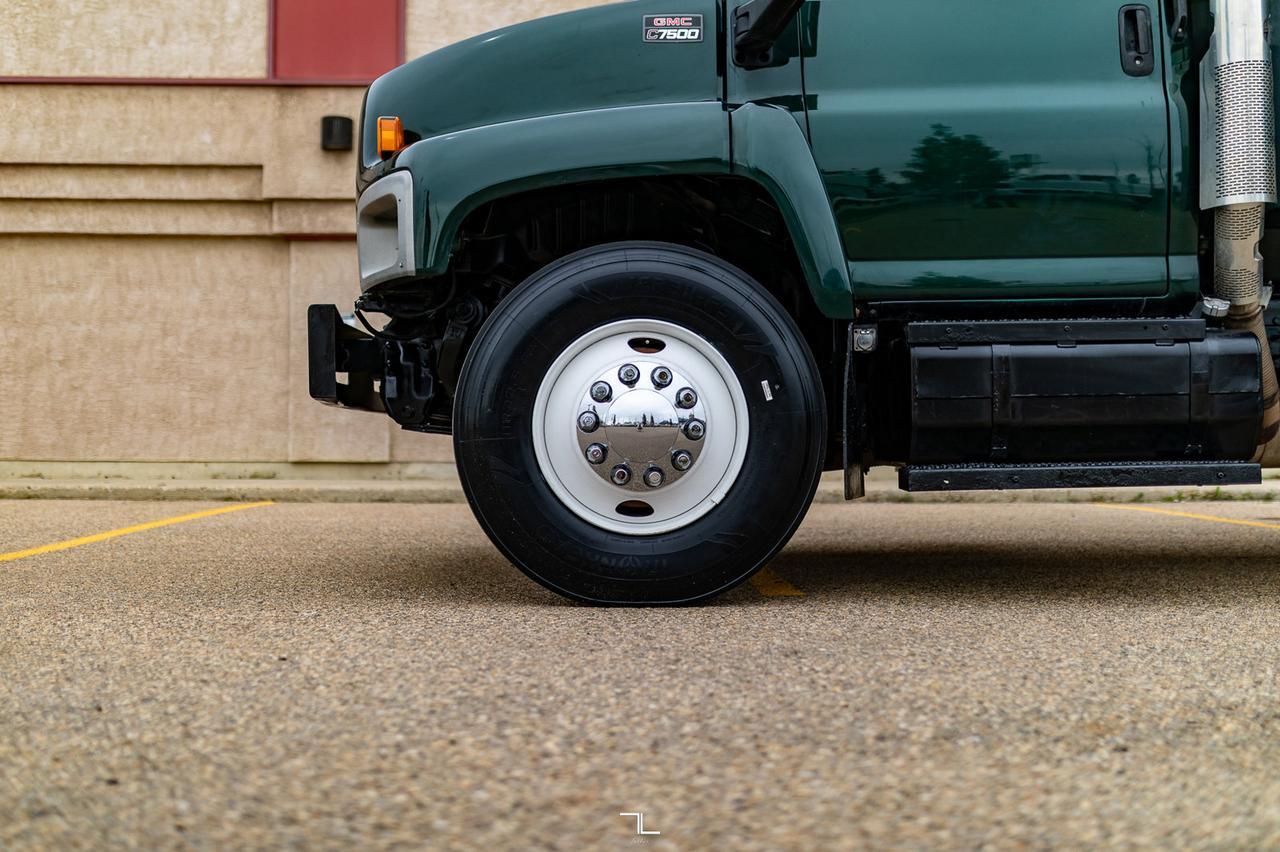 2004 GMC C7500 Dump Truck Diesel Red Deer AB
