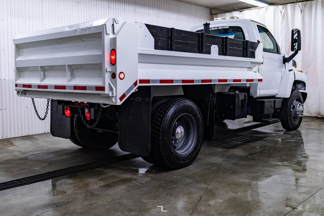 2004 GMC C7500 Topkick Reg Cab 12 Ft Dump Box Red Deer AB